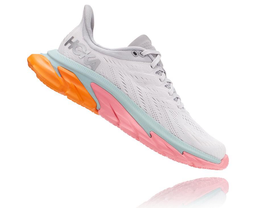 Hoka One One Løbesko Dame - Clifton Edge - Hvide - 958316OAV